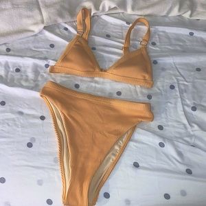 LA Hearts high waist bikini